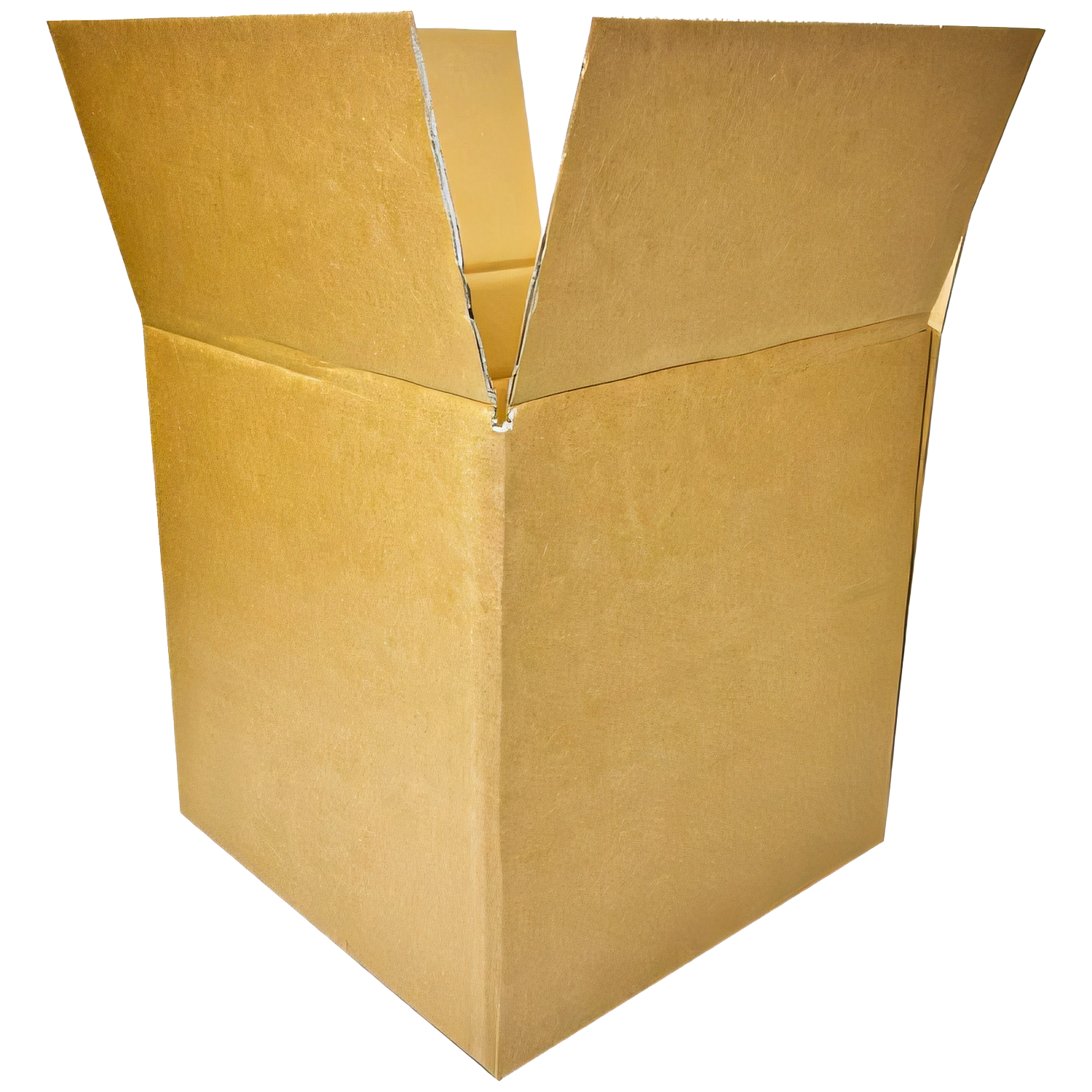 Large Cardboard Boxes - Heavy Duty Single Wall - 10x10x10 Inch
