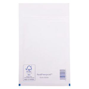 White Padded Bubble Envelopes Open - 120x165mm