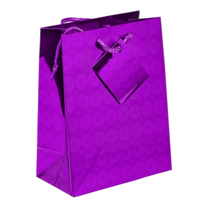 Holographic Gift Bags with Corded Handles