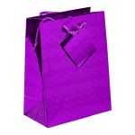 Holographic Gift Bags with Corded Handles