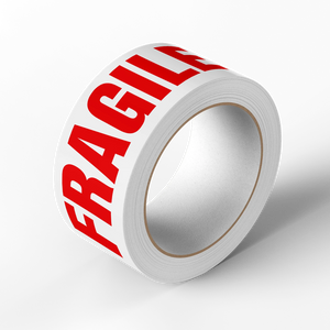 FRAGILE Tape 48mm × 92m – Extra Long High-Tack Acrylic for Boxes & Parcels