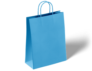 Blue Paper Bags