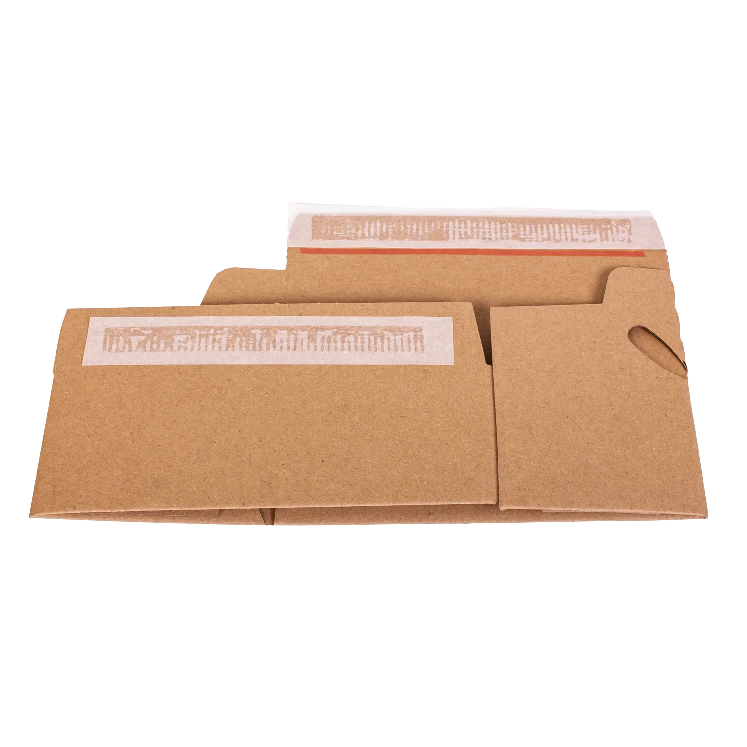 Flatpacked cardboard crashlock box quick and easy to assemble