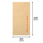 Do Not Bend Envelopes - 8.66x4.33 Inch - Pack of 125