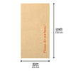 Do Not Bend Envelopes - 8.66x4.33 Inch - Pack of 125