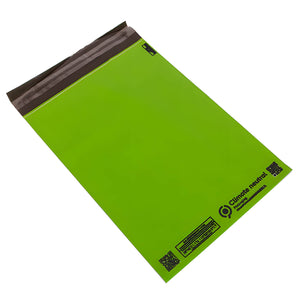 Green Mailing Bags - Bags for Parcels 12x16 Inch