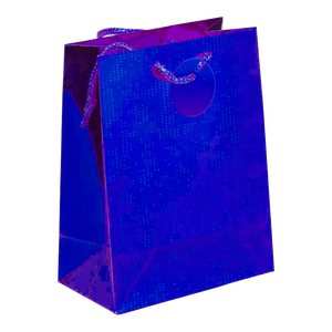 Holographic Gift Bags with Corded Handles