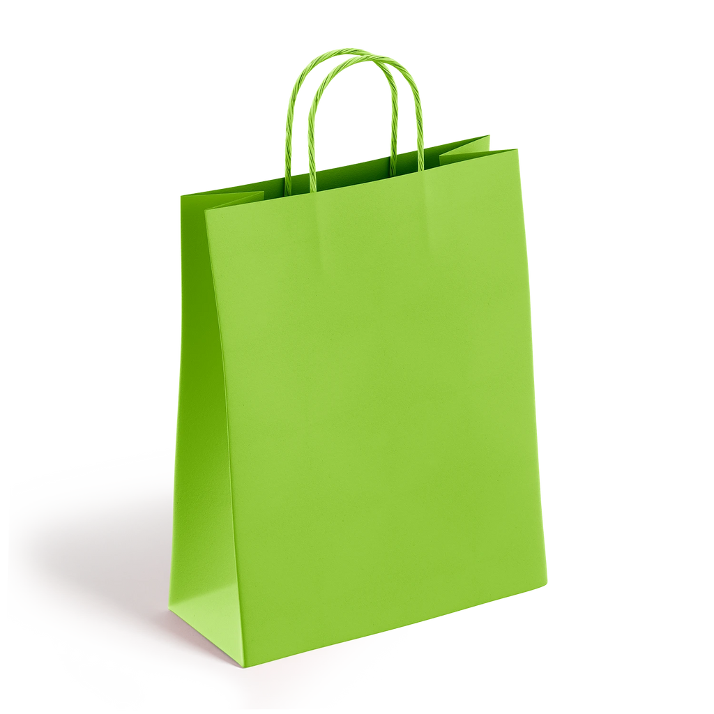 Lime Green Gift Bags
