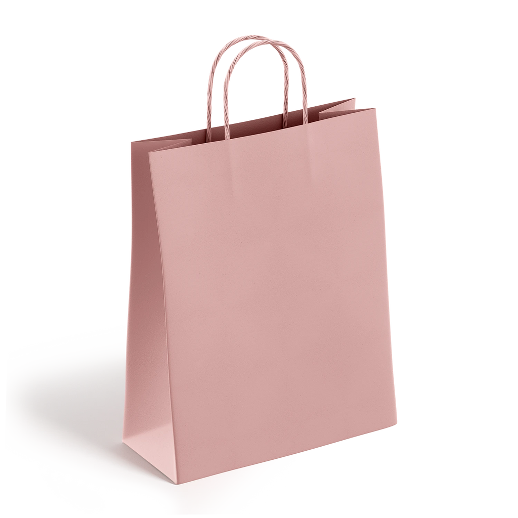 Pink Paper Bags | Pink Gift Bags