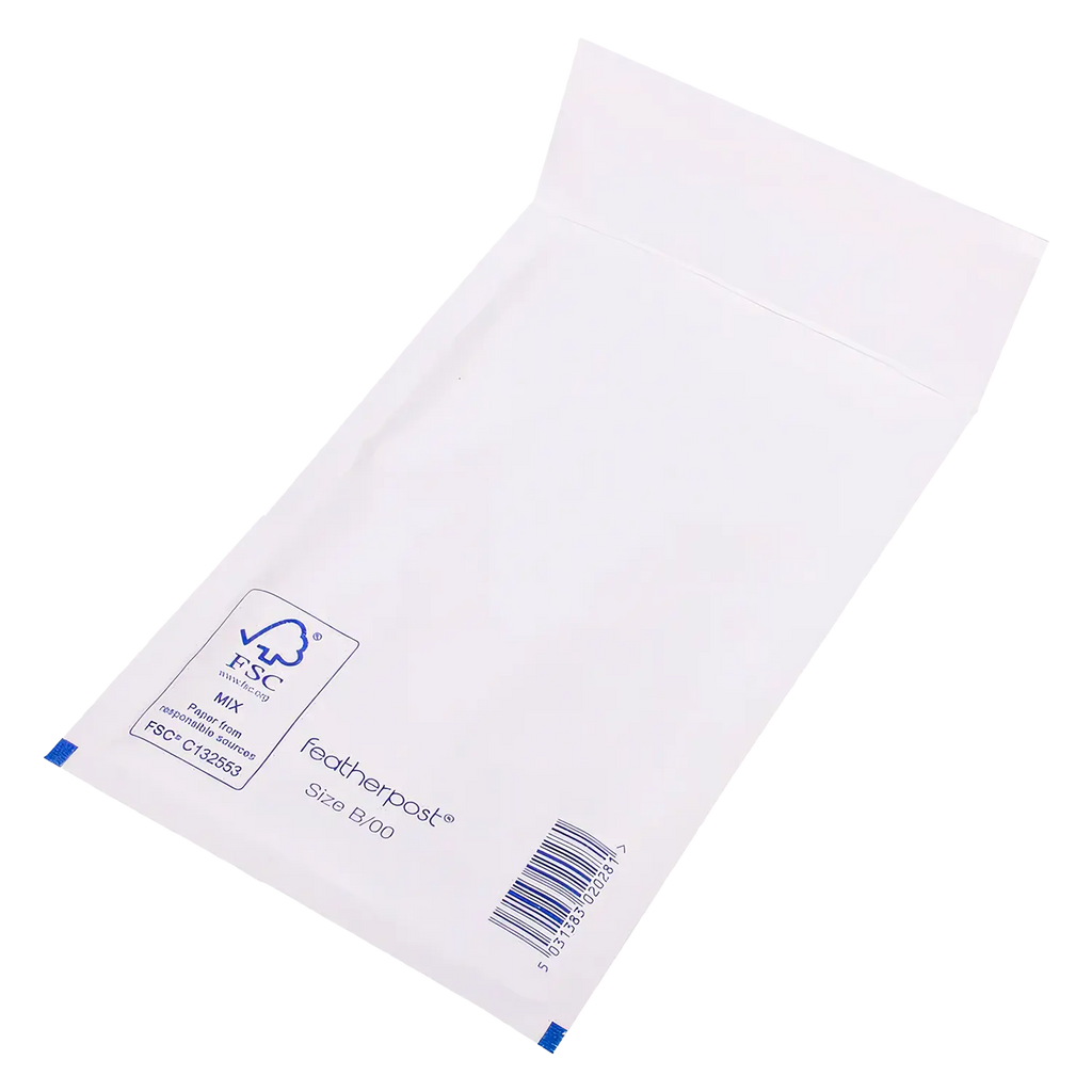 White Padded Bubble Envelopes - White Padded Bubble Envelopes - 120x215mm